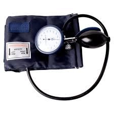 ﻿BP Manual AneroidGauge:High quality – 300mmhg. Bulb & Valve:Latex with 2 valves. Cuff & Bladder:High quality navy blue nylon – easily washable; fully calibrated.