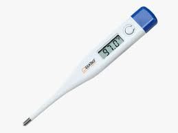 Digital ThermometerDesign:Modern with large lcd display. Temp range:32oc - 42oc. Accuracy:±0.1oc. Packaging:In protective sleeve (incl. battery)