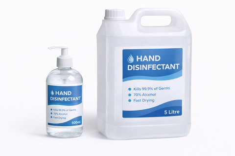 hand disinfectant 500 5