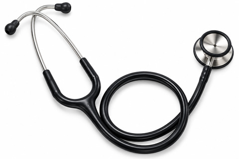 Stethoscope Head:Single Head for BP Measurement under the Cuff.Netted Diaphram for better quality sound.Chrome Platted Arms.