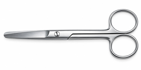 Operating Scissor Stainless Steel Sharp/Blunt Operating Scissors 13-15cm